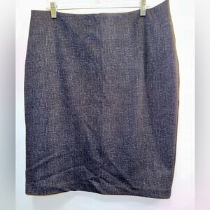 Le Chateau Charcoal Pencil Skirt